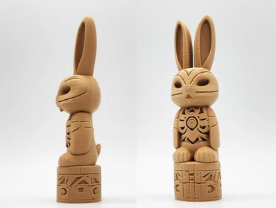 Bunny Totem Pole