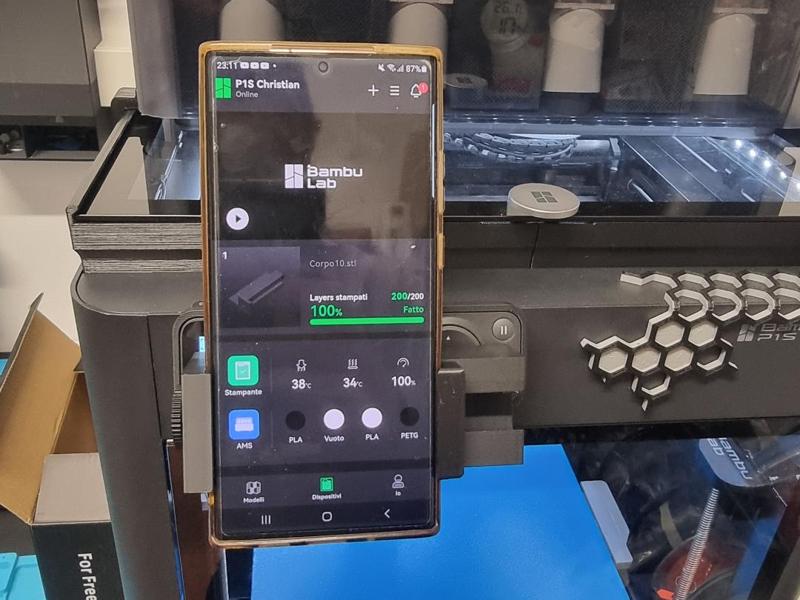 Universal smartphone holder P1S - P1P