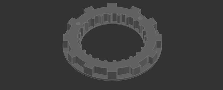 CR125 Clutch Basket Holder   