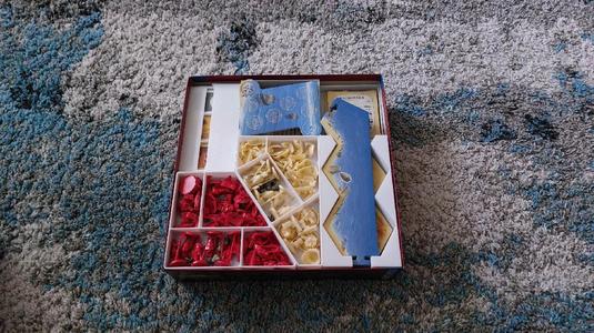 Catan insert: base game + Cities and Knights + Seafarers   