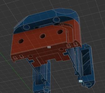 Dragonburner mount bambulab sherpa micro   