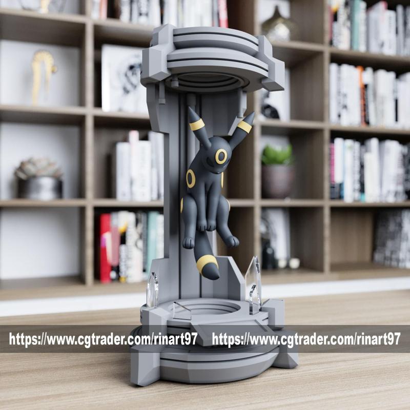 Umbreon in the lab from pokemon