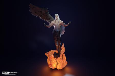 Sephiroth FF7 Remake Shirtless