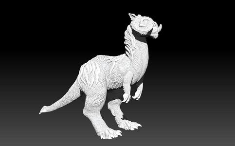 Articulated Tauntaun figure