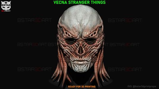 Vecna Mask - Stranger Things Cosplay