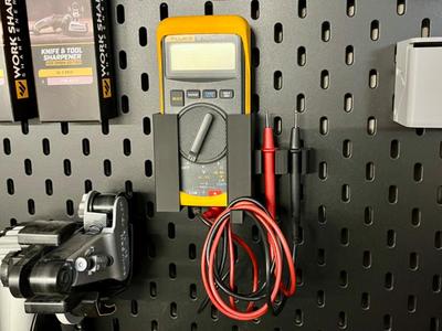 Fluke holder for IKEA Skadis