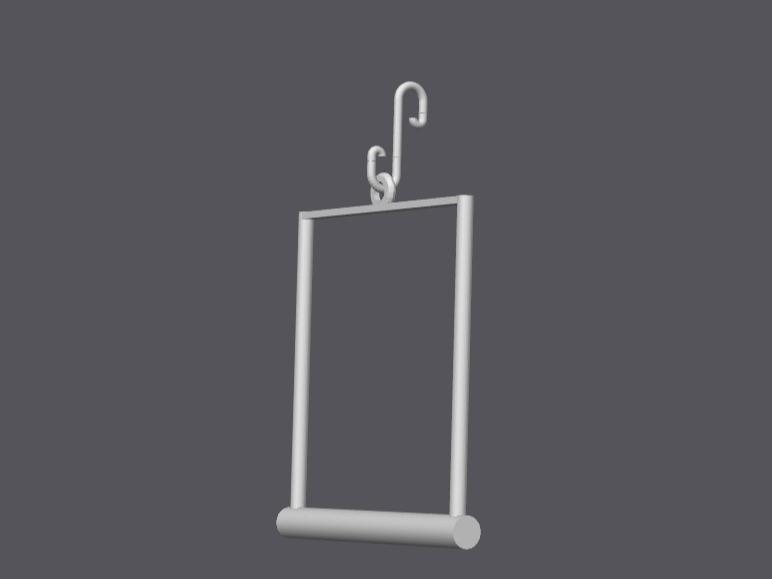 Parrot/parakeet swing 