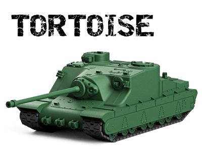A39 Tortoise- British heavy tank destroyer 1:35 