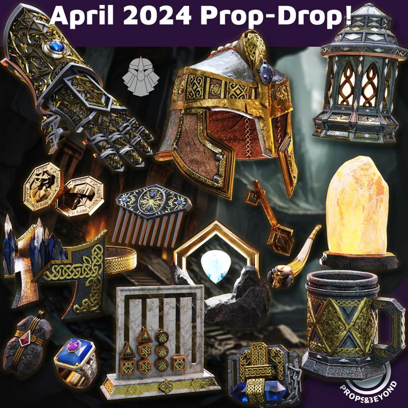 April 2024 Prop Drop - Marvels of the Deep