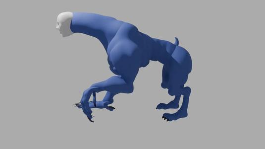 Weird monsterous creature   