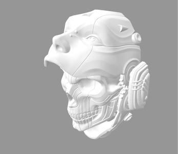 Skeleton Mechanical Mask