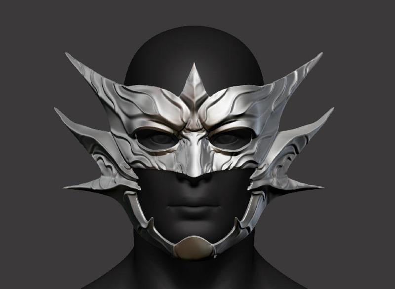 King Orm Aquaman Mask - DC Comics Cosplay