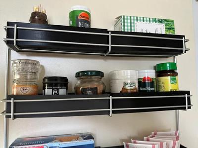 Spice Rack Box for Kitchen Cabinet (58x170 mm, rounded)   
