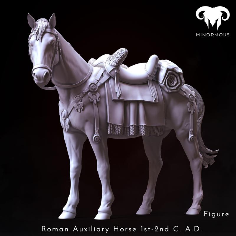 Horse - Roman Auxiliary Cavalryman 1st-2nd C. A.D. Auxilia Equestrians!