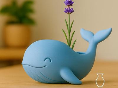 Whale Shaped Planter – Playful Sea Life Decor
