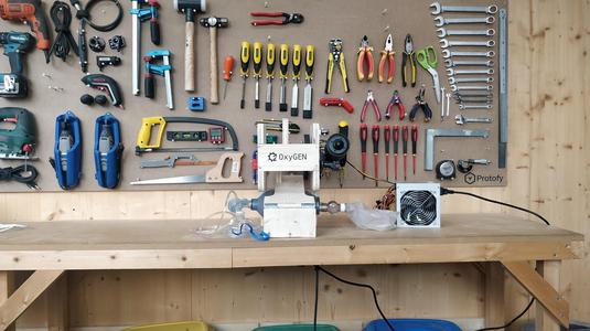 OxyGEN, is a device that responds to the lack of emergency respirators in the COVID-19 health crisis