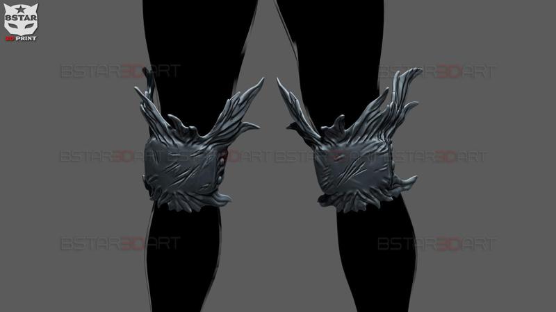 Dark Deku Knees Armor Suit - My Hero Academia Cosplay