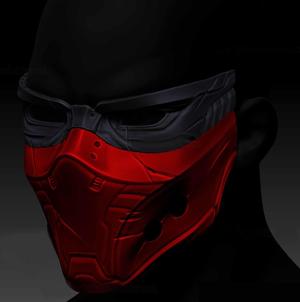 Red Hood Cosplay Mask - Halloween Costume