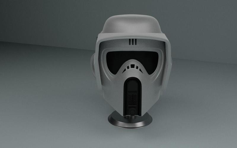 Star Wars Stormtrooper Biker Scout Helmet