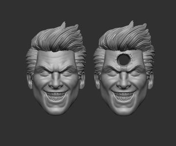 Reverse Flash Unmasked - Head for Action Figures