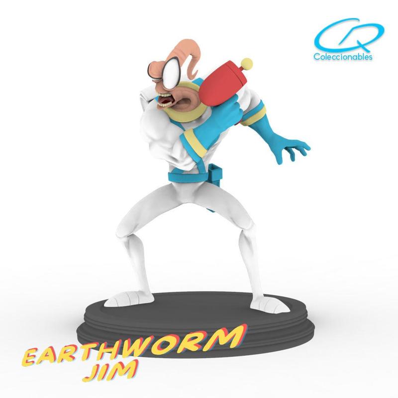 Earthworm Jim - Full figure