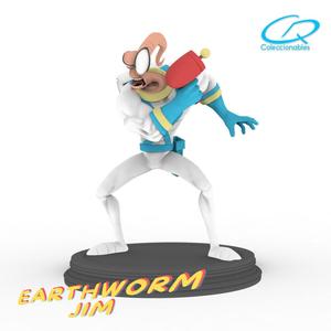 Earthworm Jim - Full figure