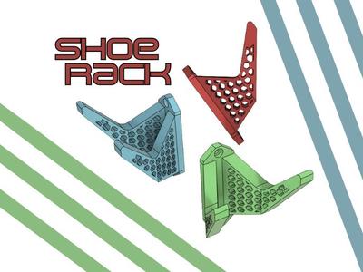 Shoe rack / wall mount / heavy duty hook