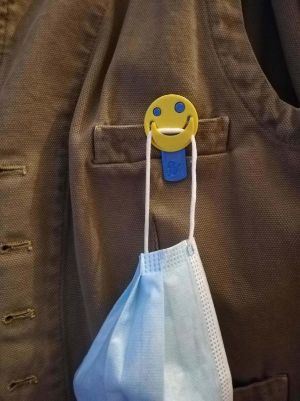 Mask with smile