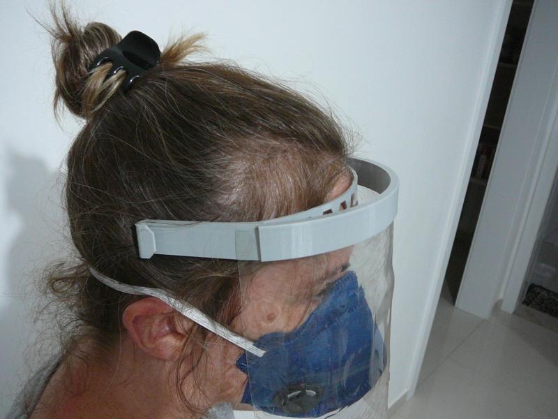 Protective mask COVID19 face shield - protetor facial