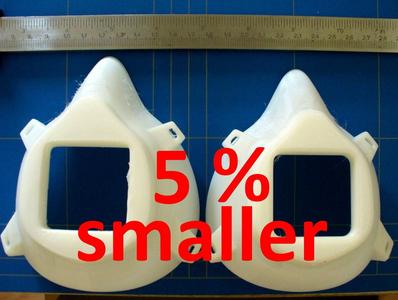 COVID-19 MASK - Size S - 5% smaller