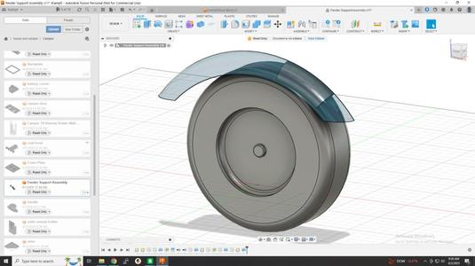 GeoPro Fender Support