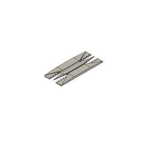Z gauge track rerailer