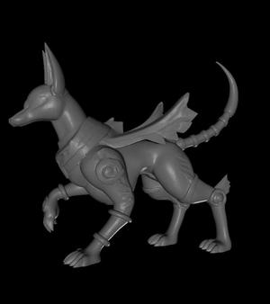 Arcane Animus AI series - The Anubis Guardian