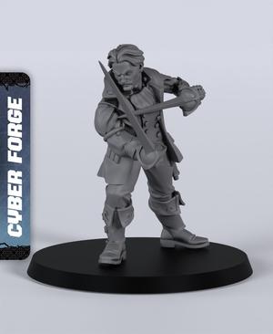 Jonathan Darkwood - With Free Cyberpunk Warhammer - 40k Sci-Fi Gift Ideas for RPG and Wargamers