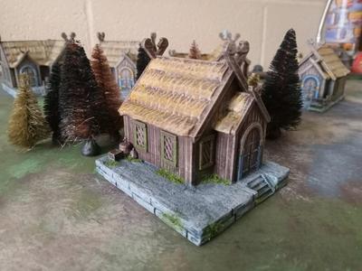 Rohan Houses Edoras 10mm Scale