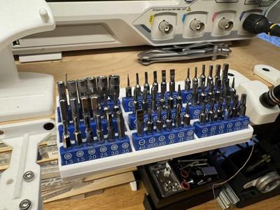 Precision Screwdriver Bit Holder Mount