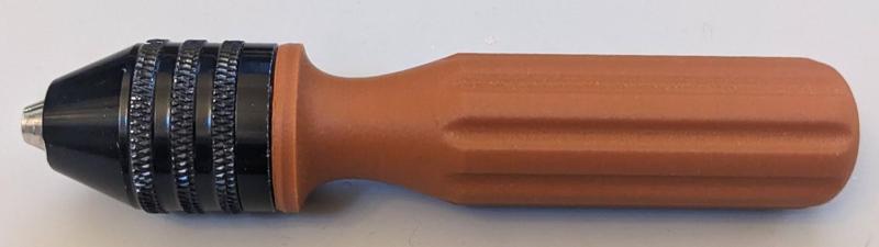 Mini Chuck 1/4" (6.35mm) long-shank quick-connect handle