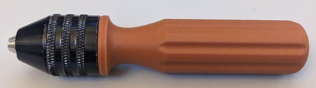 Mini Chuck 1/4" (6.35mm) long-shank quick-connect handle