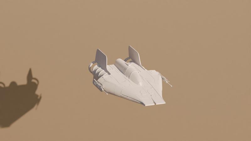 A- Wing - Star Wars Home Decoration