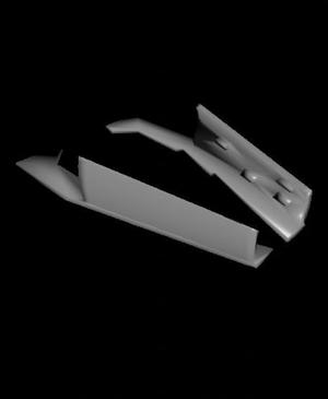 YT1300 FM 1/72 CABIN CONE SIDE CONSOLES