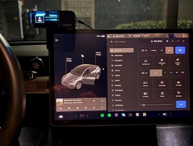 Uniden R7 Radar Detector Mount for Tesla Model Y and 3