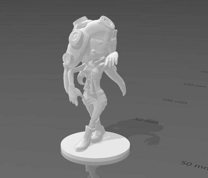 Figurine amiibo de Marina Coralie Splatoon