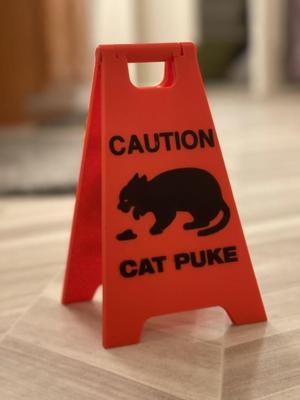 Cat Throw Up Sign