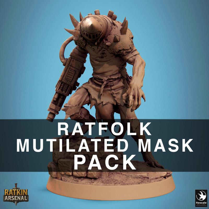Pack Ratfolk Mutilated Mask