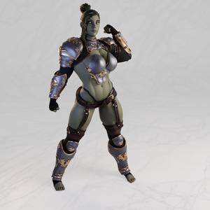 Zulgra - Orc - Knightly Desires - presupported - QB Works