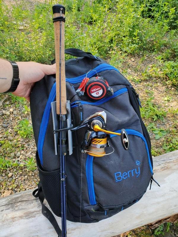 Backpack Fishing Pole Holder