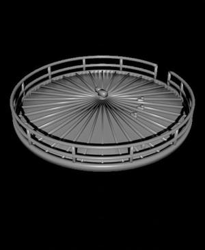N Scale - Fermentation Top - 1 7/8" diameter 