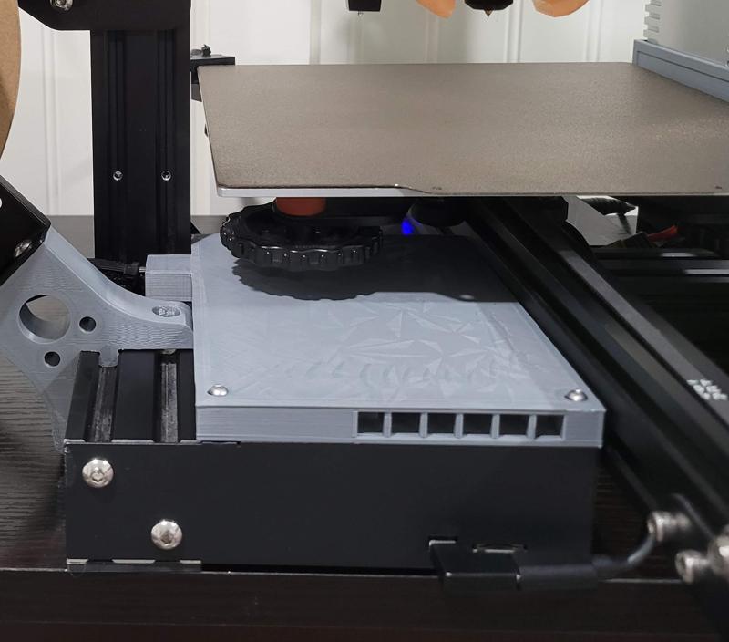 Ender 3 Electronics Box Lid - side cable exit.