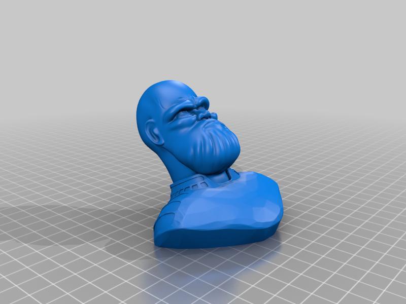 Thanos Stylized Bust 