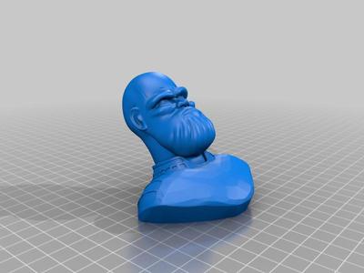 Thanos Stylized Bust 